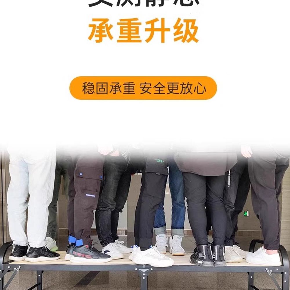 원목 튼튼한침대프레임 소형 접이식침대프레임 원룸 간이 기본형 - 상세 이미지 5