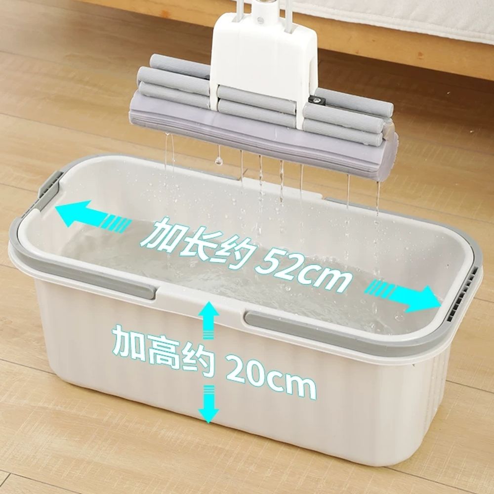 가정용 걸레빠는통 대형 대걸레세척통 풀리형 기본형 - 상세 이미지 2