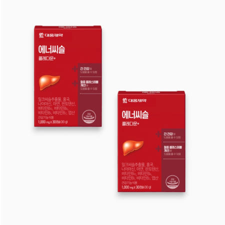 대웅제약 에너씨슬 콜레다운 1000mg 30캡슐 2개