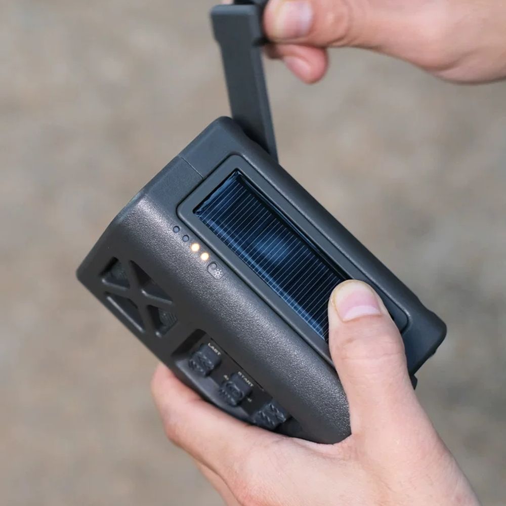 태양열충전 자가발전라디오 손전등 다용도 다기능 기본형 - 상세 이미지 2