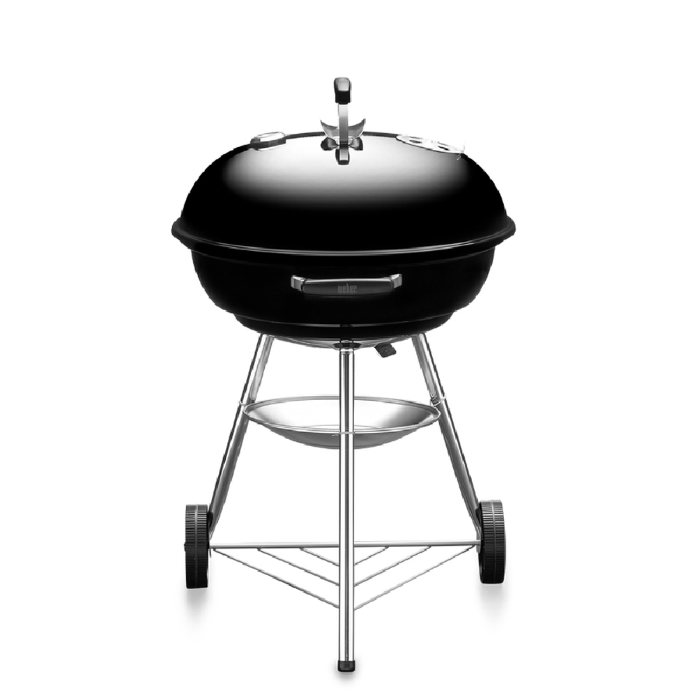 웨버 컴팩트 케틀 57cm 차콜 그릴 여행 캠핑 펜션 BBQ - 상품 이미지