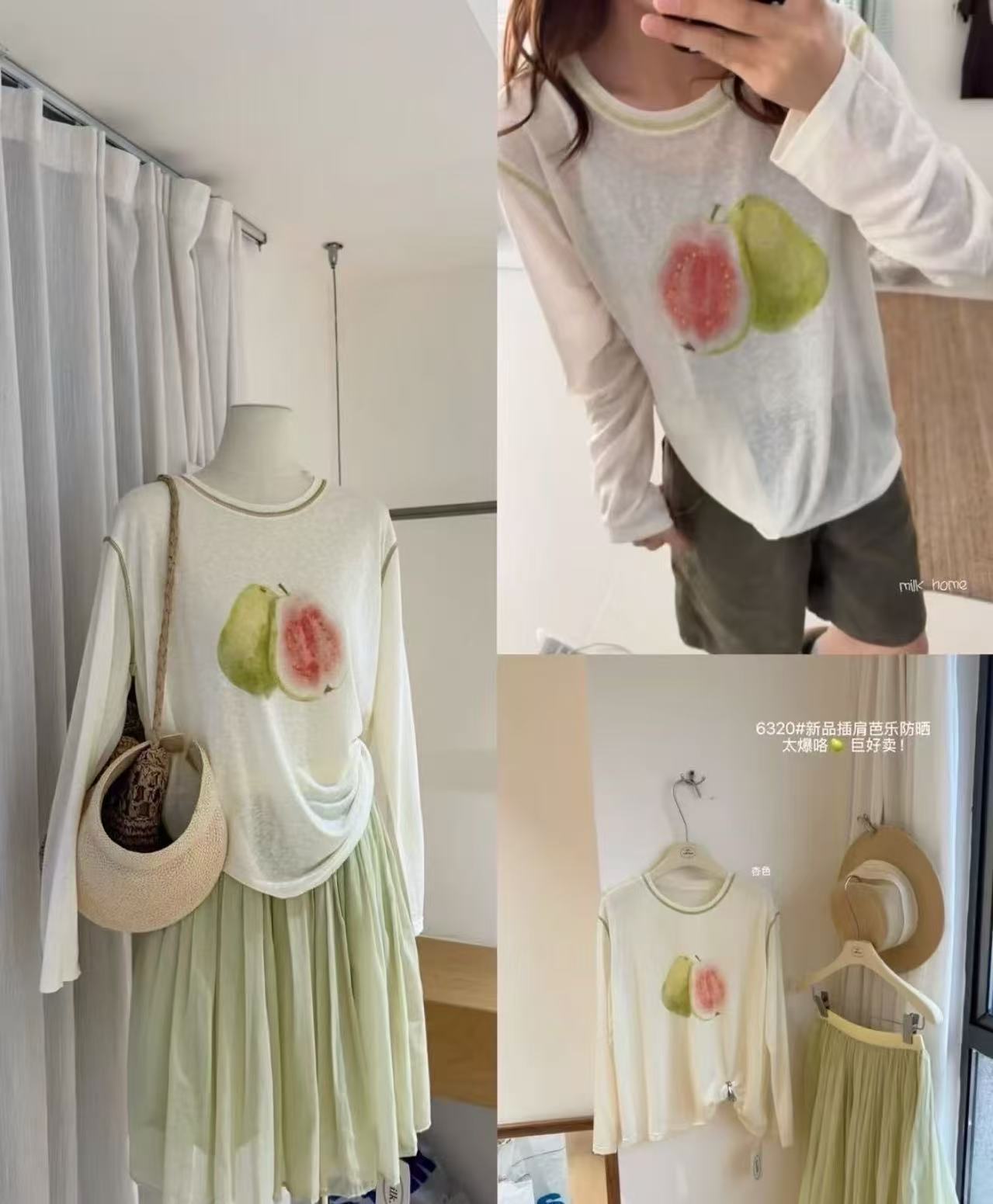 여성 그래픽 롱슬리브 긴팔티셔츠 라운드넥 데일리 캐주얼티 이미지 6