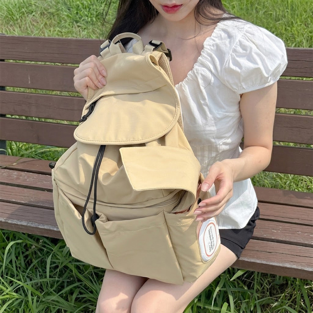 장바군이 기저귀가방 보냉 백팩 아기 엄마 문센가방 - 상세 이미지 3