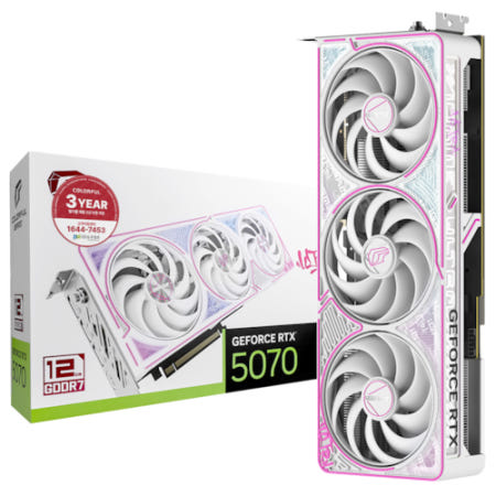 COLORFUL iGame 지포스 RTX 5070 ULTRA OC White D7 12GB