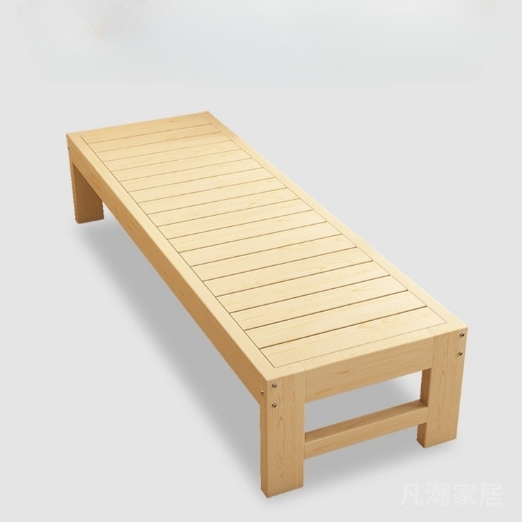 침대연장 프레임 원목 나무 사이드 확장 평상 틈새 가구 소나무 침대 옆 공간 채우기 - 상세 이미지 3