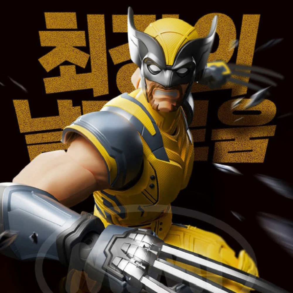 블로키 마블 울버린 CC05 챔피언 클래스 프라모델 피규어 장난감 선물 스티커 세트 - 상세 이미지 3
