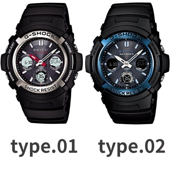 CASIO G-SHOCK AWG-M100 전파솔라 아나디지 멀티밴드6 남성시계 - 상세 이미지 2