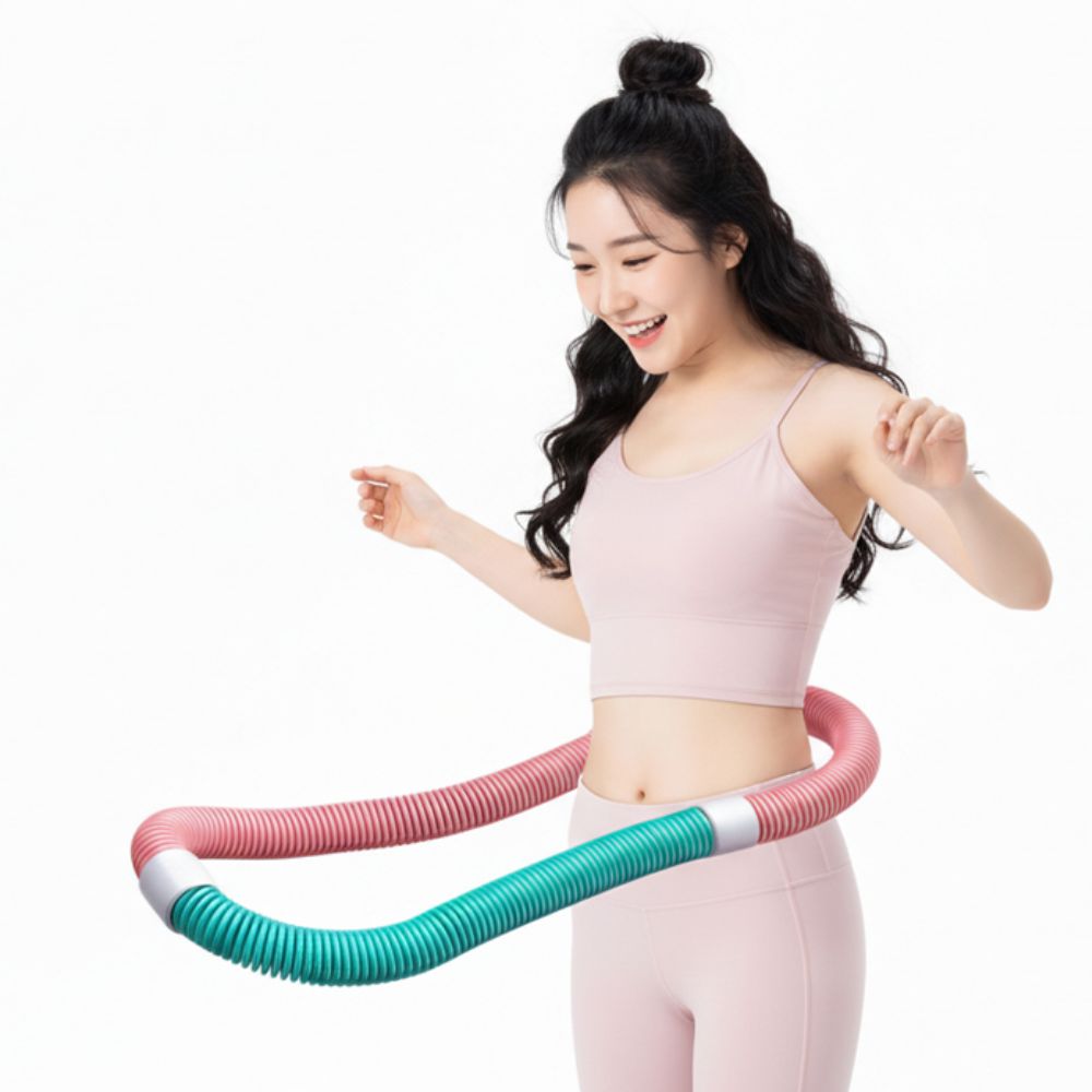 스프링훌라후프 스프링훌라우프 용수철 뱃살빼는 실내 소프트 이미지 6