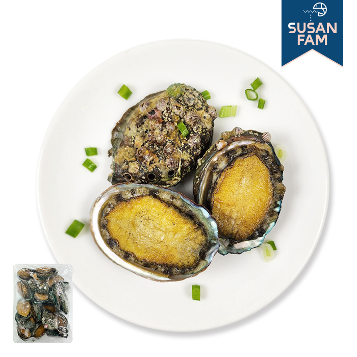국산 완도 자숙전복 1kg(30미-50미) 피전복 냉동 손질 전복 - 메인 이미지
