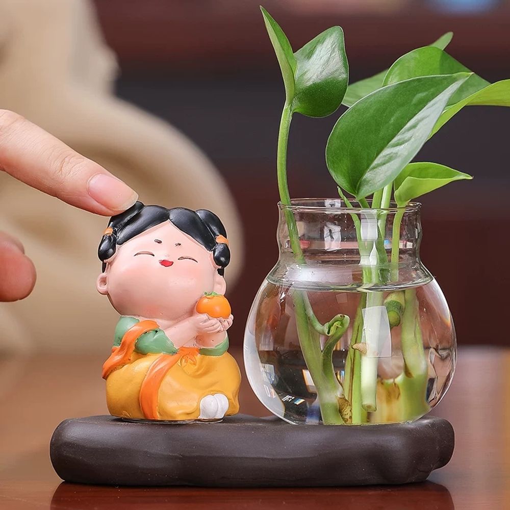 당나라여인 오브제소품 화병 장식오브제 기본형 - 상세 이미지 2