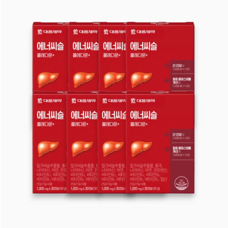 대웅제약 에너씨슬 콜레다운 1000mg 30캡슐 8개