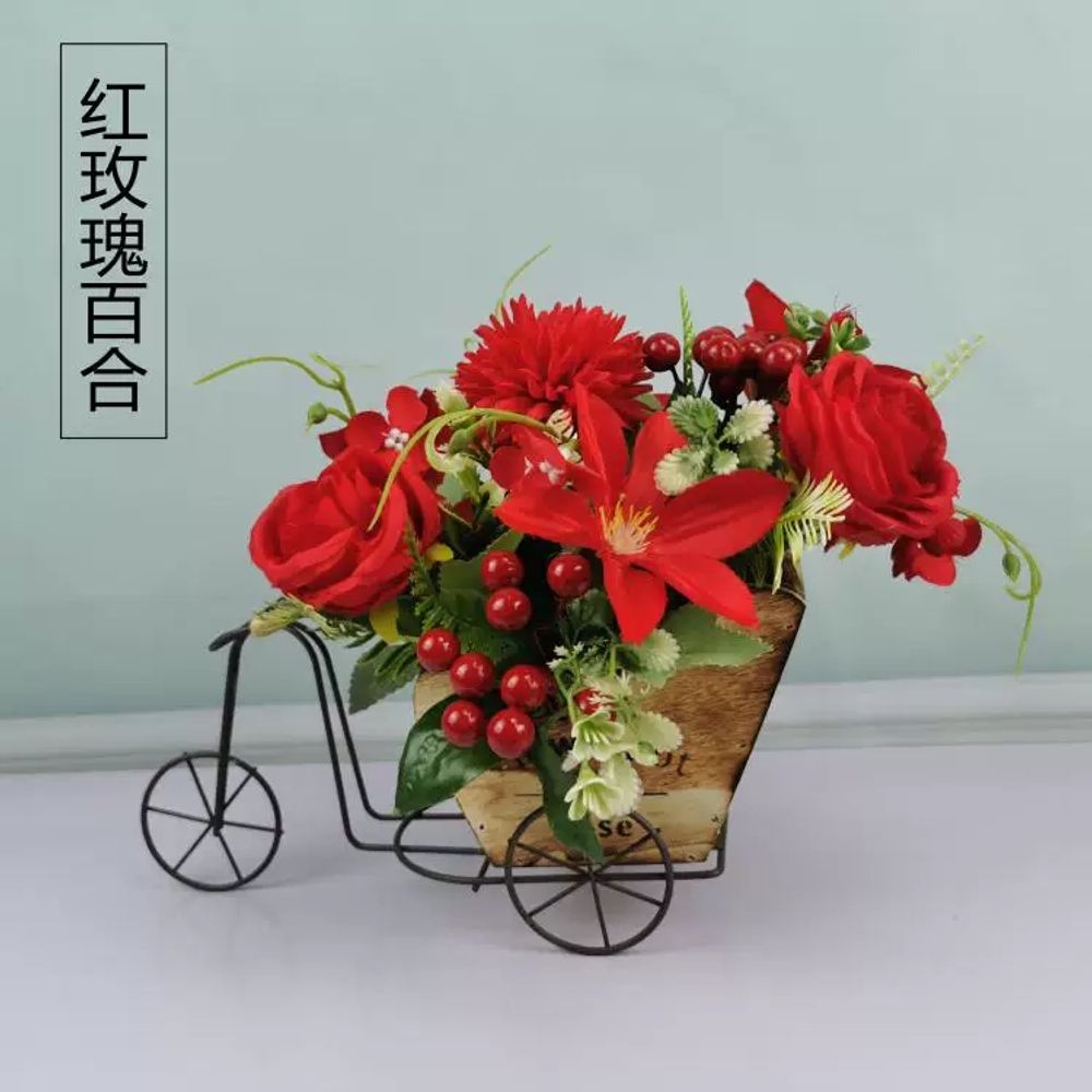 수레 초미니화분 장식 엔틱화분 기본형 - 상세 이미지 4