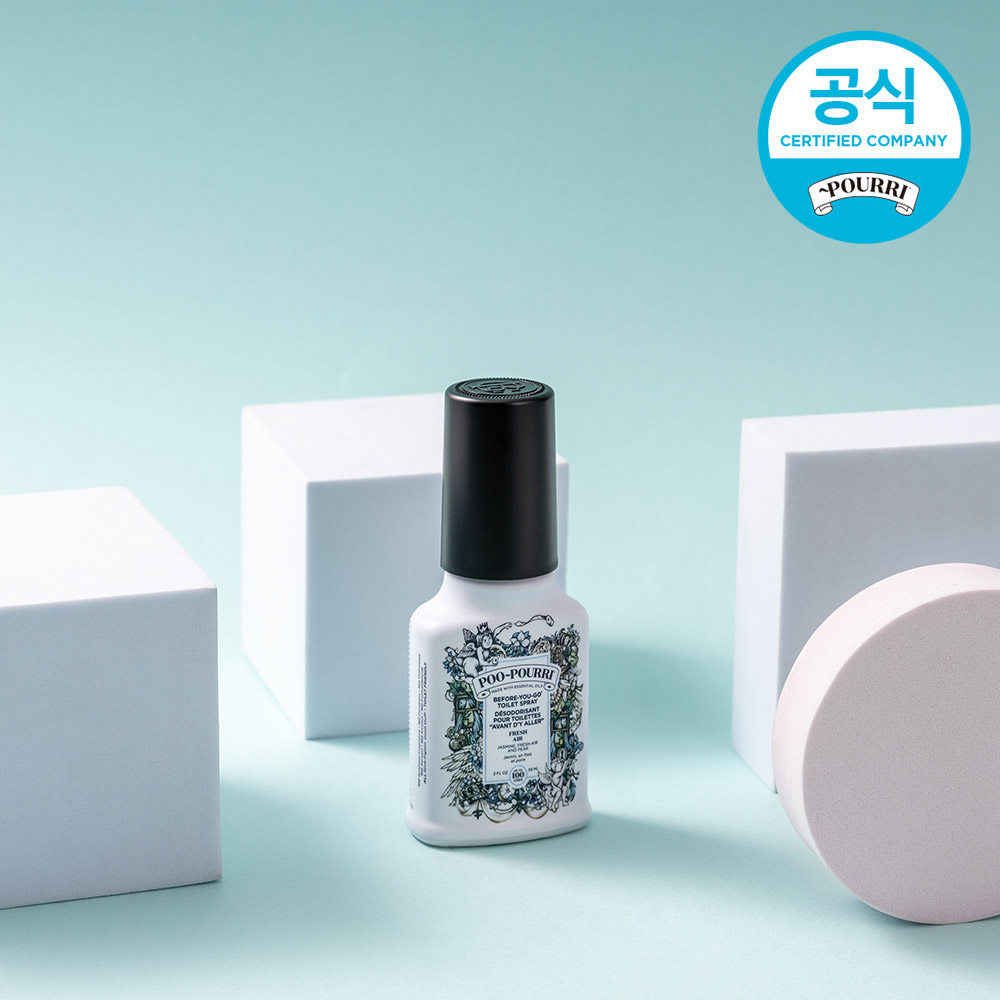 푸푸리 토일렛 퍼퓸 화장실 냄새 차단 방향제 똥냄새 제거 프레쉬에어, 59ml, 1개 - 상세 이미지 4