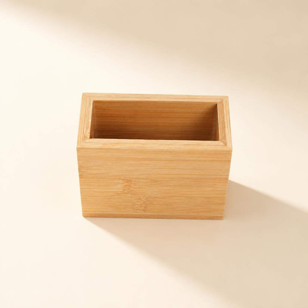 다용도 대나무수납함 정리 미니수납함 기본형 - 상품 이미지