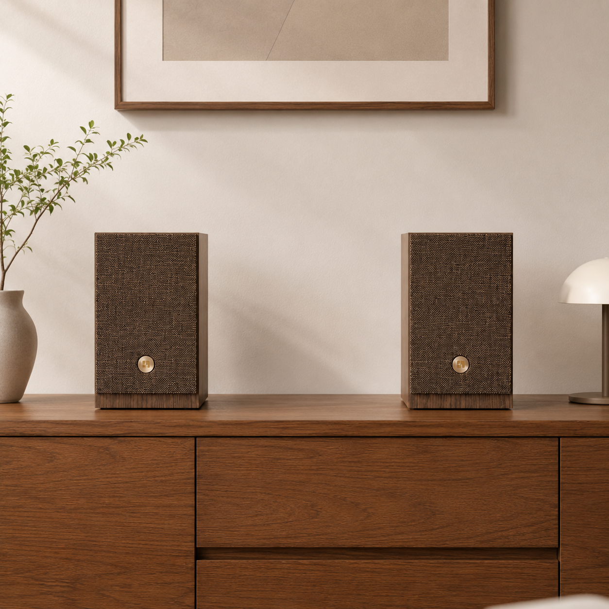 Audio Pro 오디오프로 무선 와이파이 카페매장 스테레오 네트워크 블루투스 스피커 A28 W Walnut - 상세 이미지 3