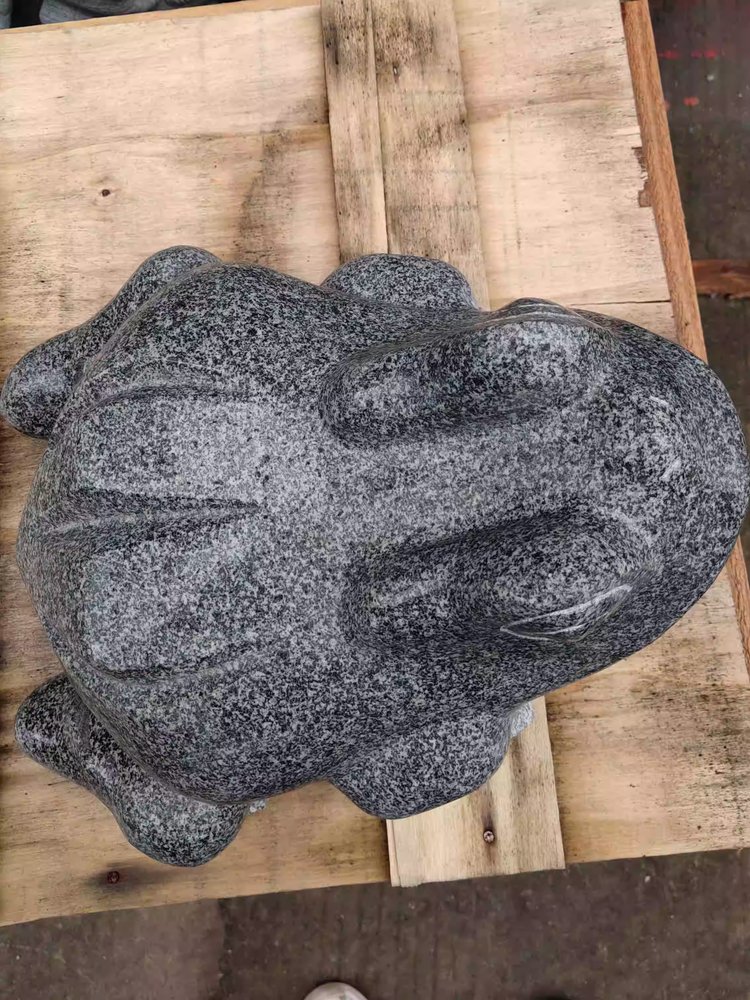석재 돌두꺼비 인테리어 장식품 소품 조각상 조형물 40cm - 상세 이미지 5