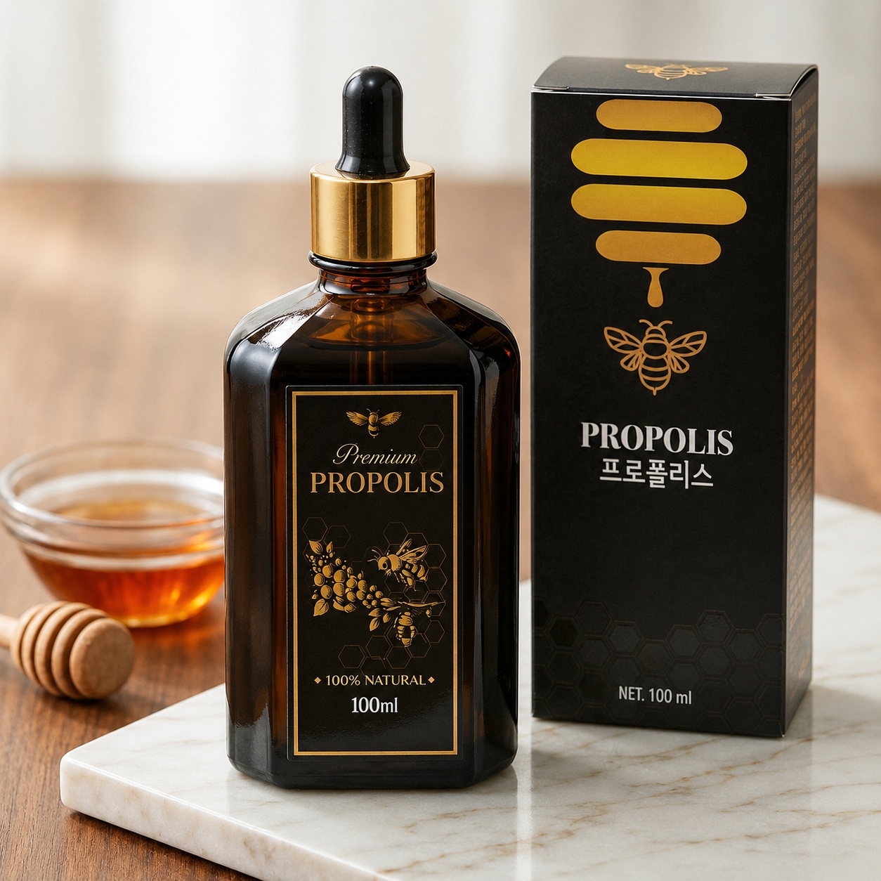 국산 프로폴리스원액 50ml 액상 프로폴리스 효능 - 상세 이미지 2