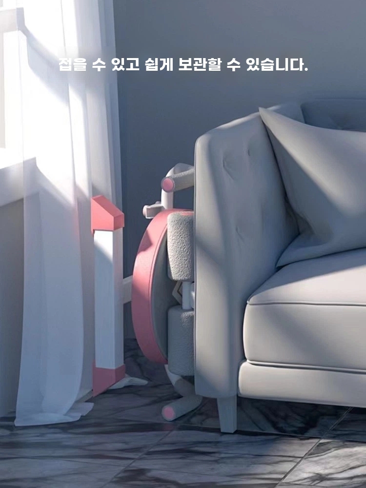접이식 윗몸일으키기보조기구 복근 윗몸일으키기운동기구 다이어트 기본형 - 상세 이미지 3