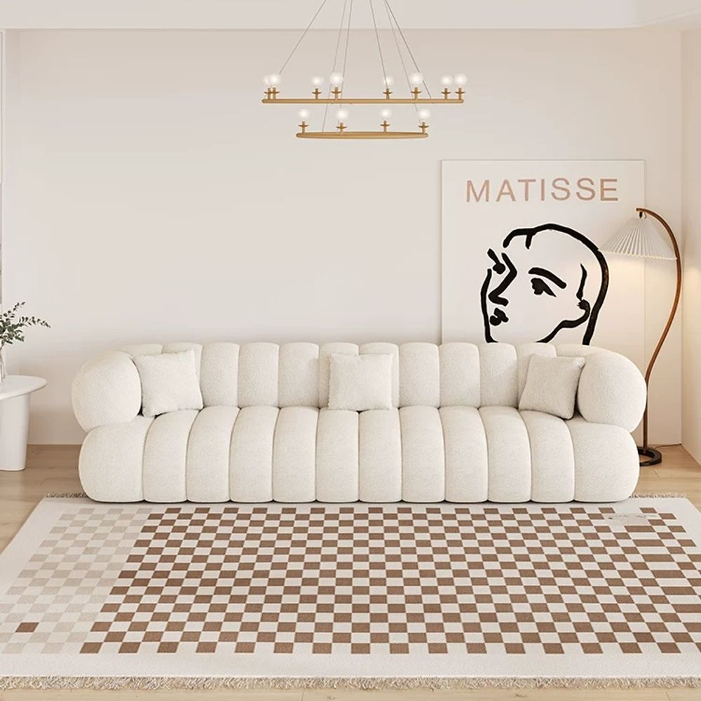 클라우드 조약돌소파 패브릭 구름소파 카페 기본형 - 상세 이미지 2