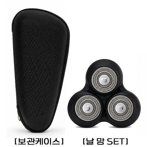 포보스 PQ-9901 휴대용 전기면도기 3헤드 IPX6 방수 건습식 C타입 남성용 추석선물 - 상세 이미지 2