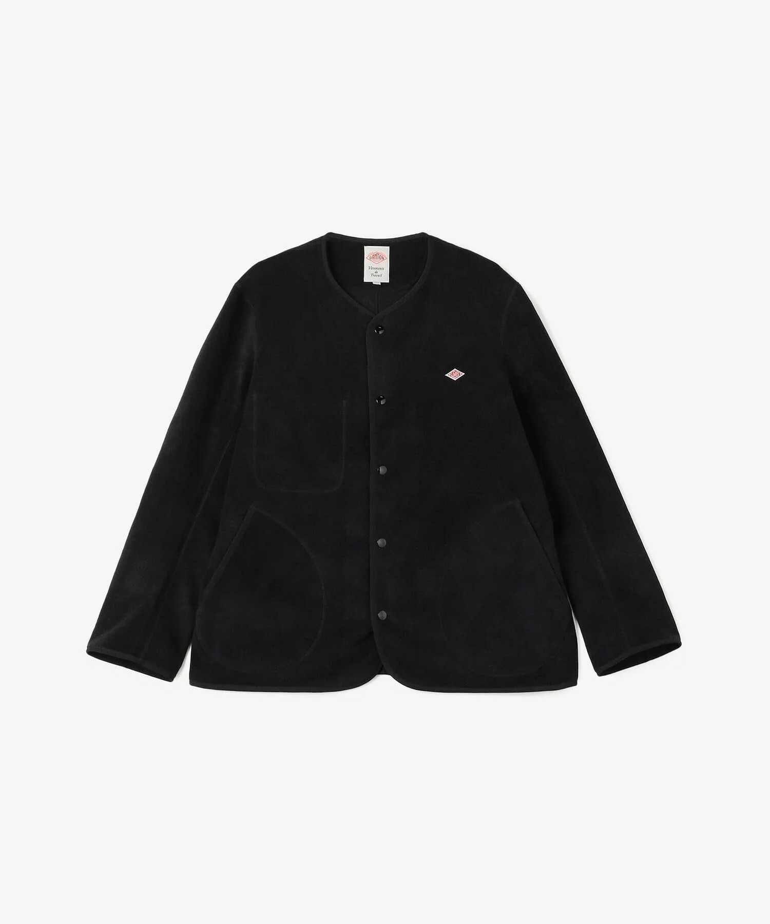 단톤 노카라 자켓 후리스 남성 여성 카라리스 26FW 이미지 8