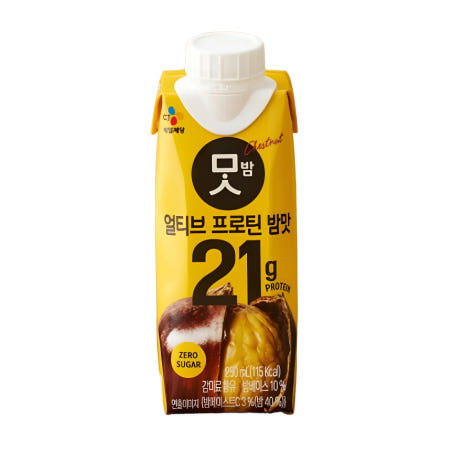 얼티브 프로틴 음료 밤맛 250ml x 18팩, 2박스