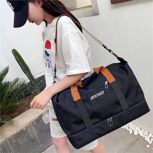 대용량 신발 수납 보스턴 백 여행용 캐리어 결합 가방 휴대용