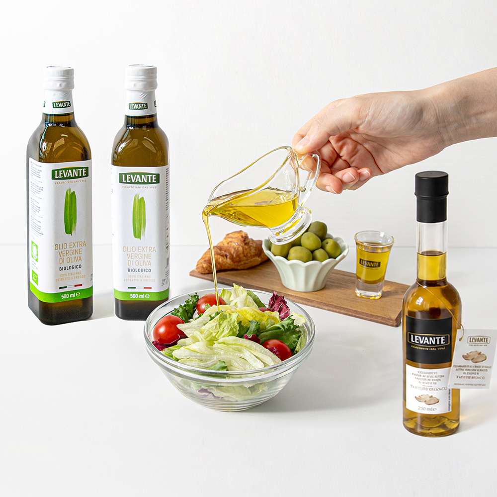 [세트상품] 르반테 유기농 올리브오일 500m 2병 + 트러플오일 250ml 1병 세트 - 상세 이미지 2