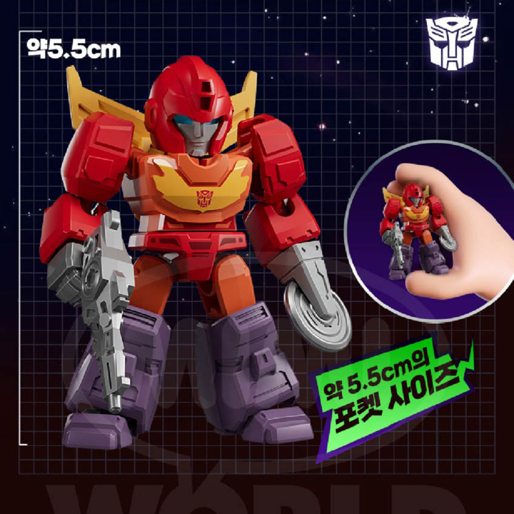 블로키 트랜스포머 디펜더 03 프라모델 피규어 장난감 굿즈 키덜트 선물 스티커 세트 이미지 7