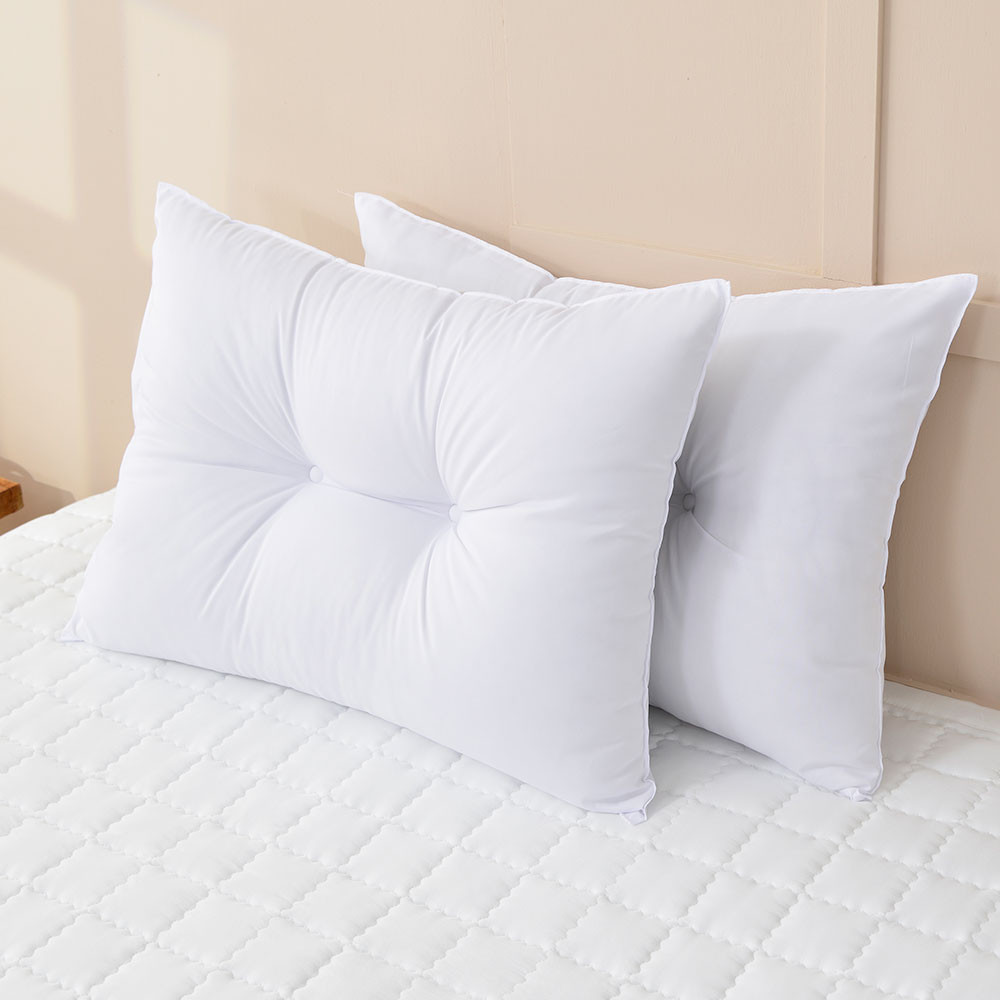 국내산 2홀 경추 베개솜 40cm x 60cm, 1개 - 상품 이미지