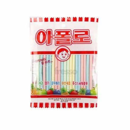 트렌디프레소협력사 프레소 아폴로 36g 20개세트 문방구과자 추억의불량식품 불량식품 옛날과자