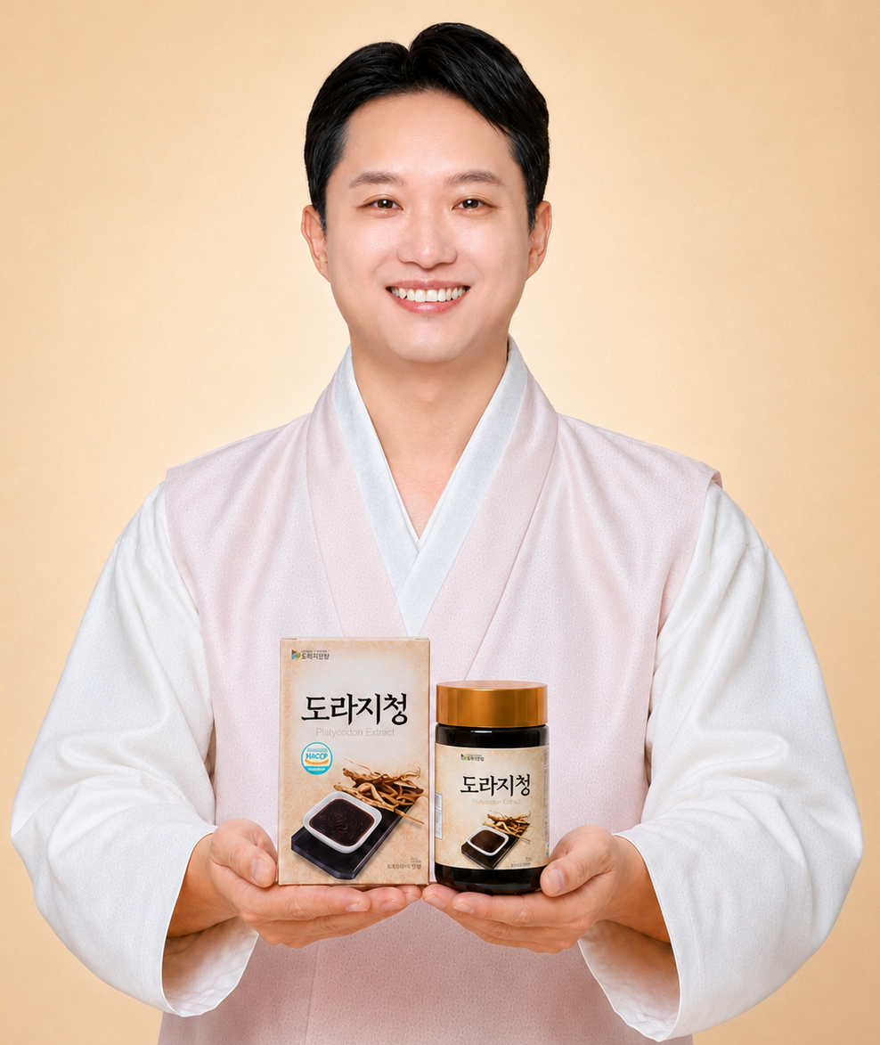 3년생이상 국산 약도라지100% 배 생강 도라지청 250g - 상품 이미지
