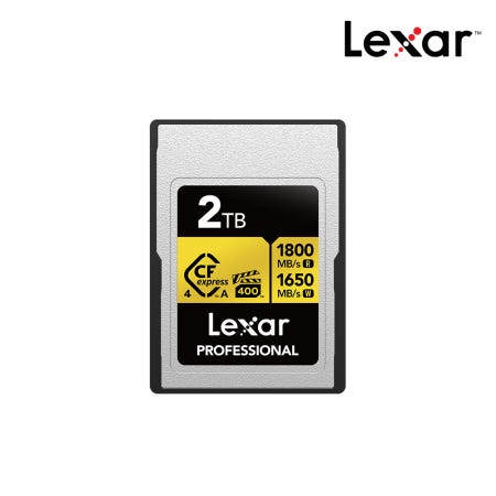 렉사 렉사 CFexpress Type A 4.0 골드 VPG400 소니 메모리 2TB