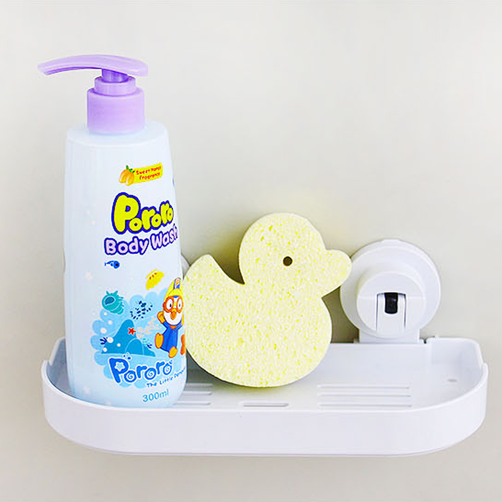 압착판부착벽부착식수납바스켓 선물포장걸이바구니 스파이더록욕실수납욕실바스켓 - 상세 이미지 2