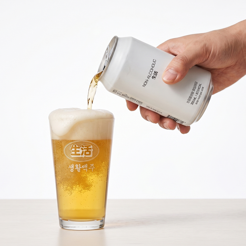 [정기구독] 생활맥주 논알콜 생활 페일에일 355ml X 12캔 - 상세 이미지 3
