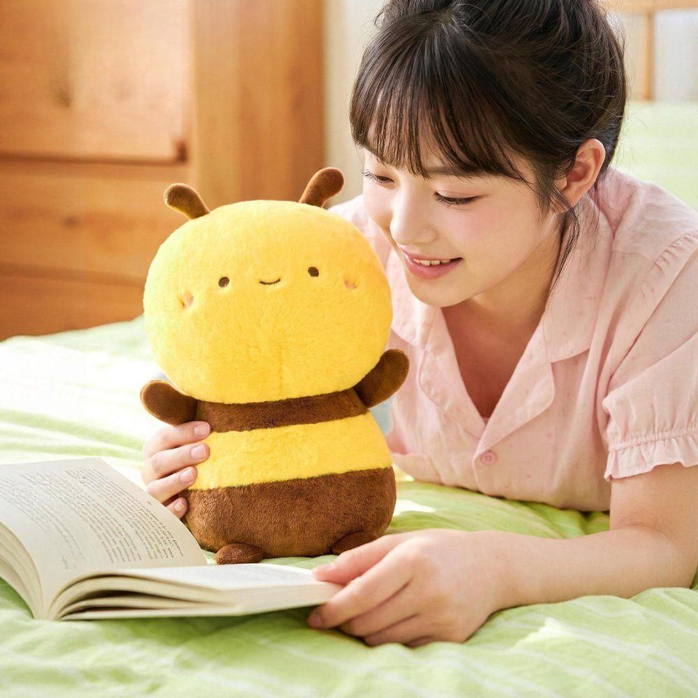 귀여운 꿀벌 인형 애착 장식 소품 인테리어 선물 곤충 - 상세 이미지 3