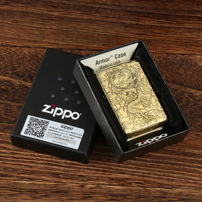 ZIPPO 오일 라이터 순동 아머 용등사해 용무늬 - 상세 이미지 5