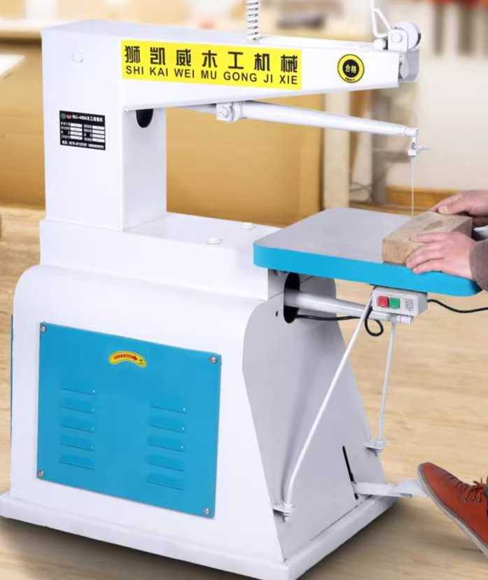스크롤쏘 줄톱기계 목공예 목재 곡선 와이어 실톱 커팅기 400W - 상품 이미지