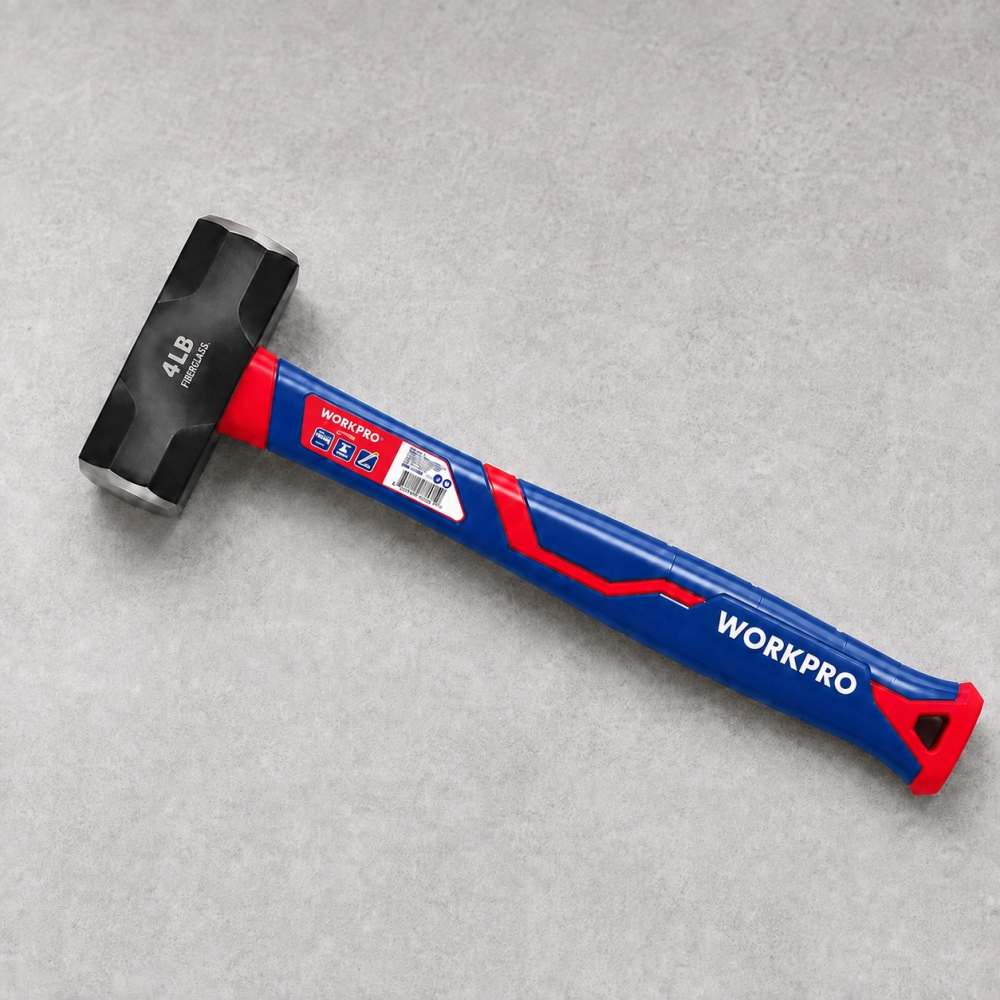 워크프로 오함마 해머 망치 WP241033 2kg 철거 파쇄 까대기 양구 돌망치 중함마 - 상품 이미지