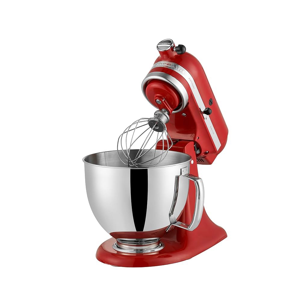 5 QT 스테인리스 스틸 믹서 볼, KITCHENAID 틸트헤드 스탠드 믹서와 호환, 4.5쿼트(4.3L) 및 5쿼트(4.7L) (스테인리스 폴리시드) - 상세 이미지 3