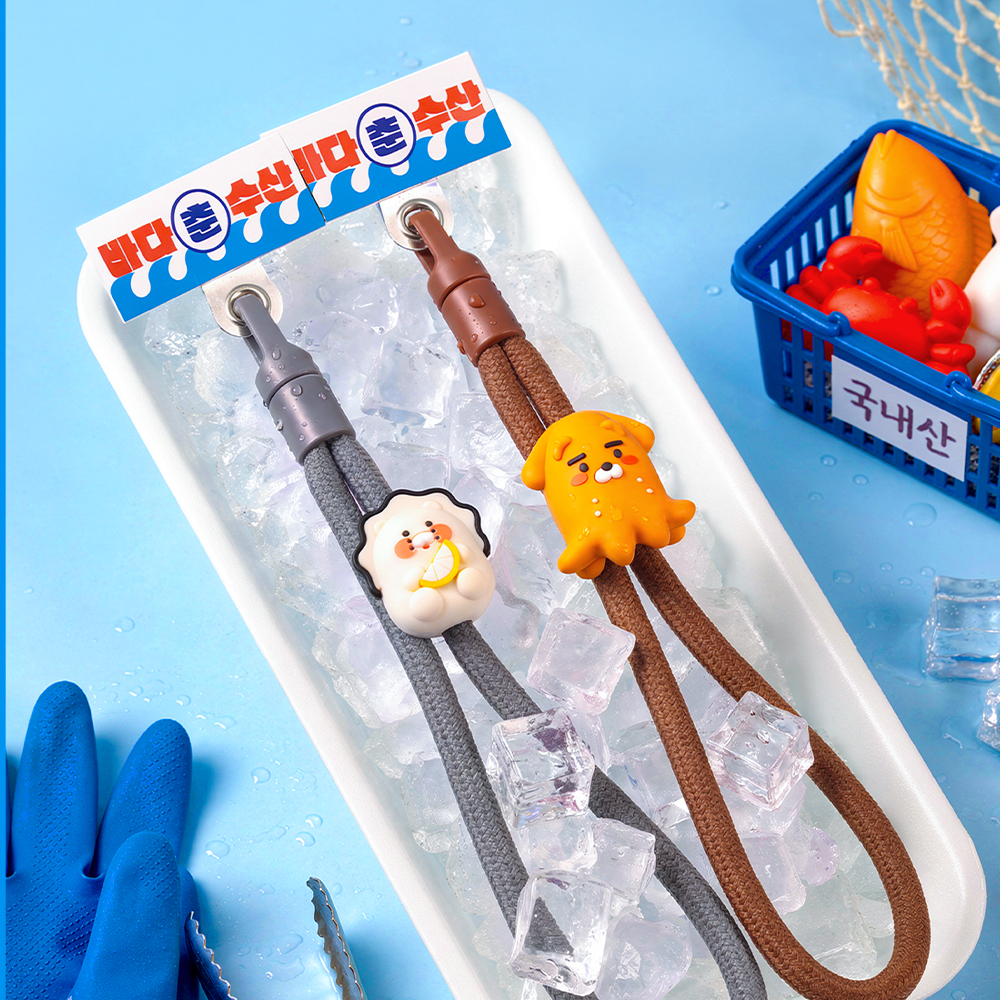 카카오프렌즈 폰스트랩 춘수산 손목 스트랩 도난방지 줄 키링 핸드스트랩 - 상세 이미지 2