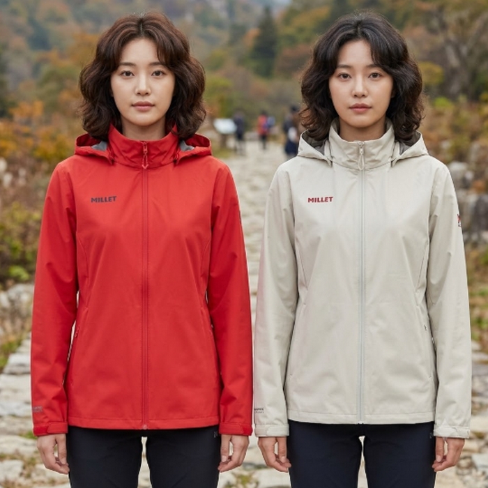 밀레 여성 가을 고어텍스 아웃도어 트레킹 산행 방풍 등산 바람막이 자켓 - 상세 이미지 2