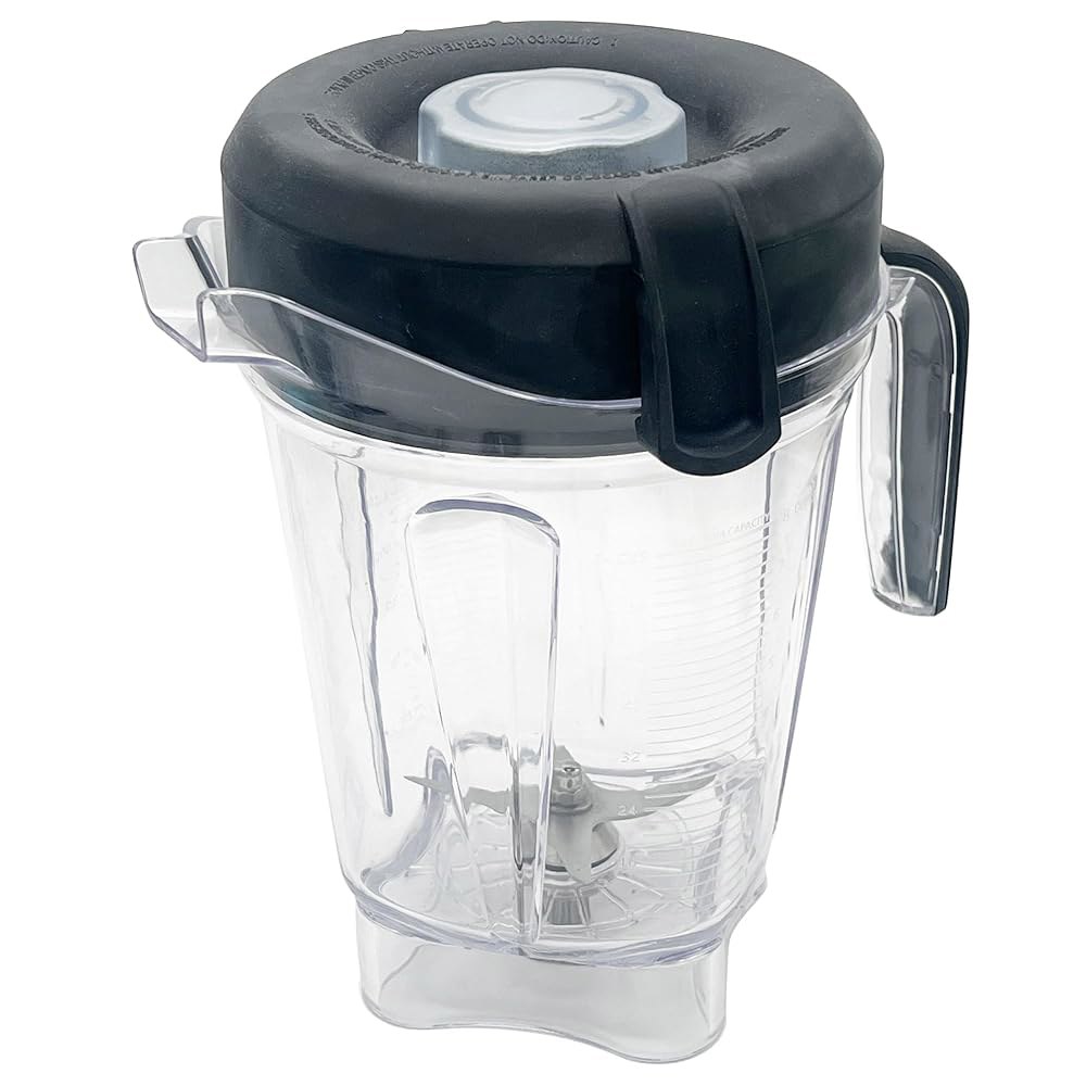 교체용 피처 64oz 저프로파일 블렌더 컨테이너, 크로스 블레이드 및 탐퍼 포함, Vitamix Classic G /C /Commercial /Explorian 시리즈 블렌더(52 - 상세 이미지 3