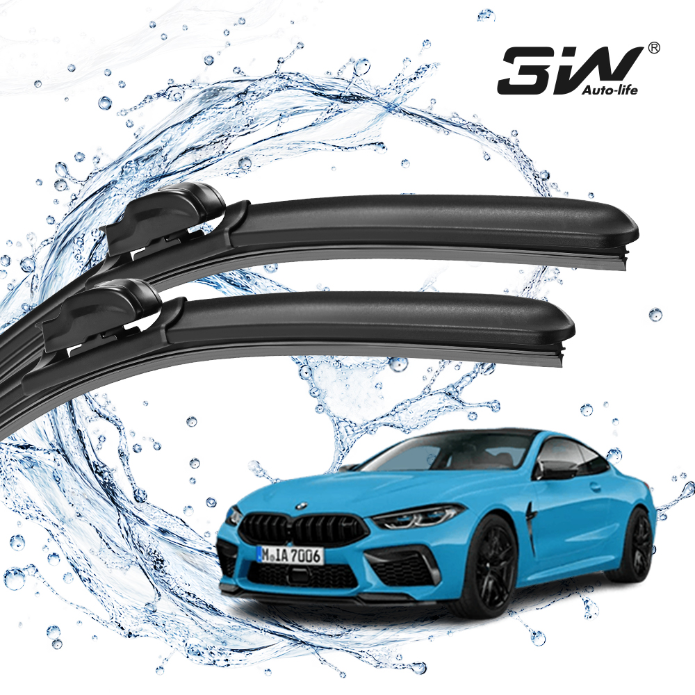 3W BMW M8 와이퍼 실리콘 발수코팅 무소음 F92 F93 - 상품 이미지