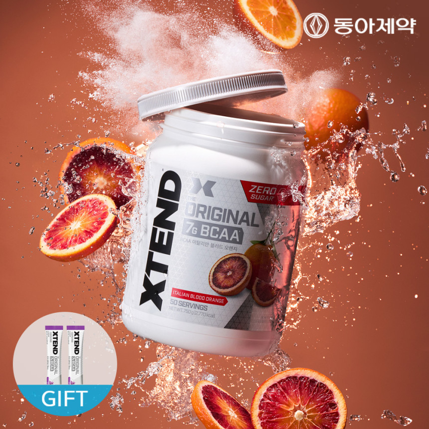 엑스텐드 BCAA 7,000mg x 50서빙 제로슈가 아미노산 망고, 745g, 1개 사진 3