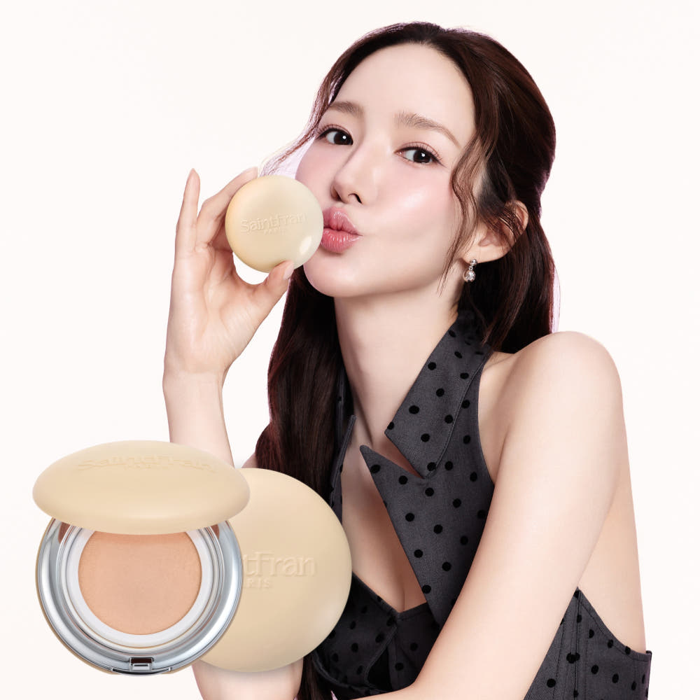 세인트프랑 [세인트프랑] 더블유 스킨트리트먼트 쿠션 팩트 누디에디션 12g+꽁당세 모이스처라이징 밤