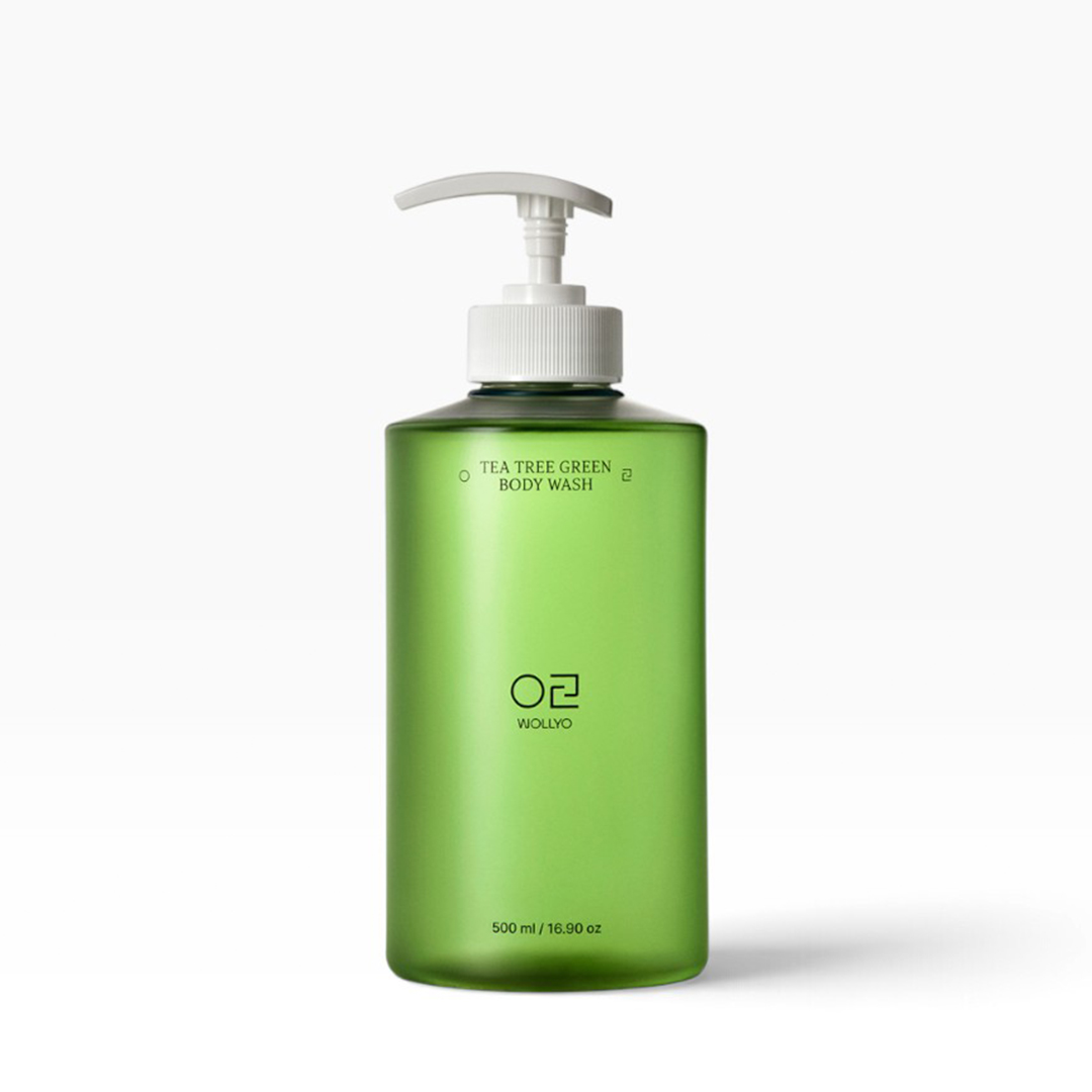 원료공방 티트리 그린 등드름 바디워시 500ml 향좋은 지성 남자 바하 등여드름 - 상세 이미지 2