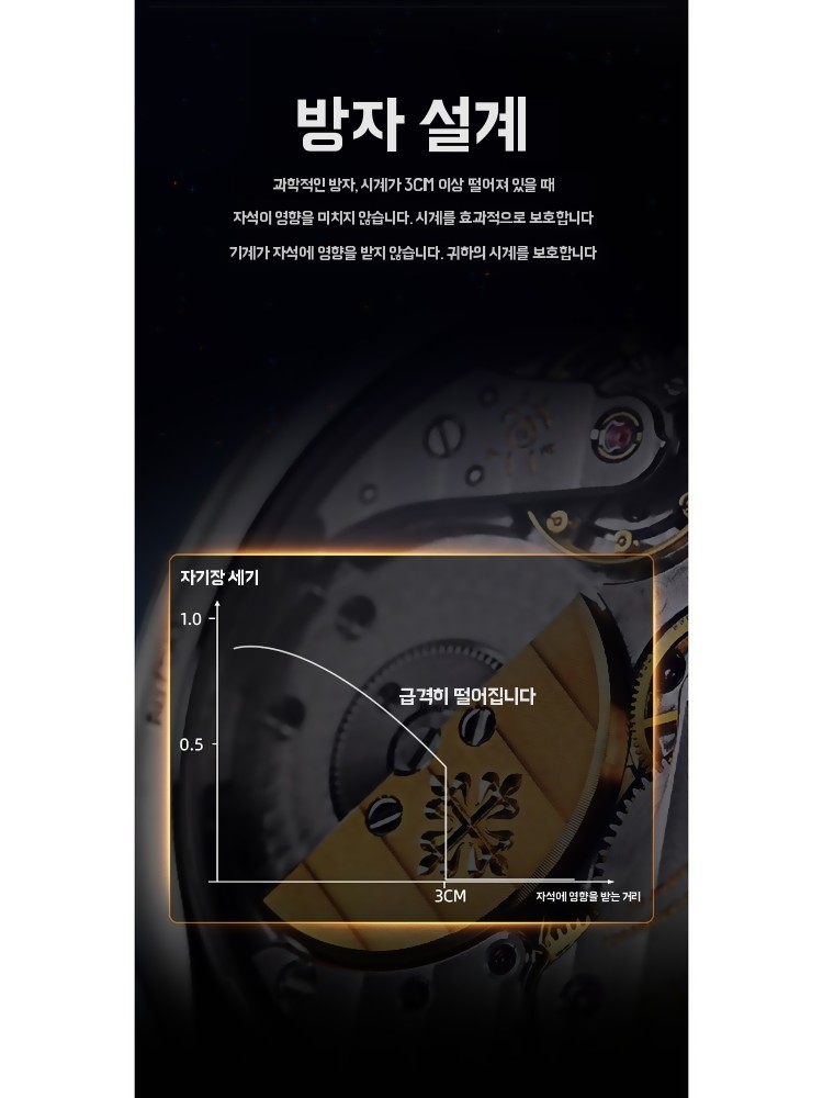 오토매틱 시계 보관함 와인더 4구 와치와인더 원목 오토메틱 - 상세 이미지 3