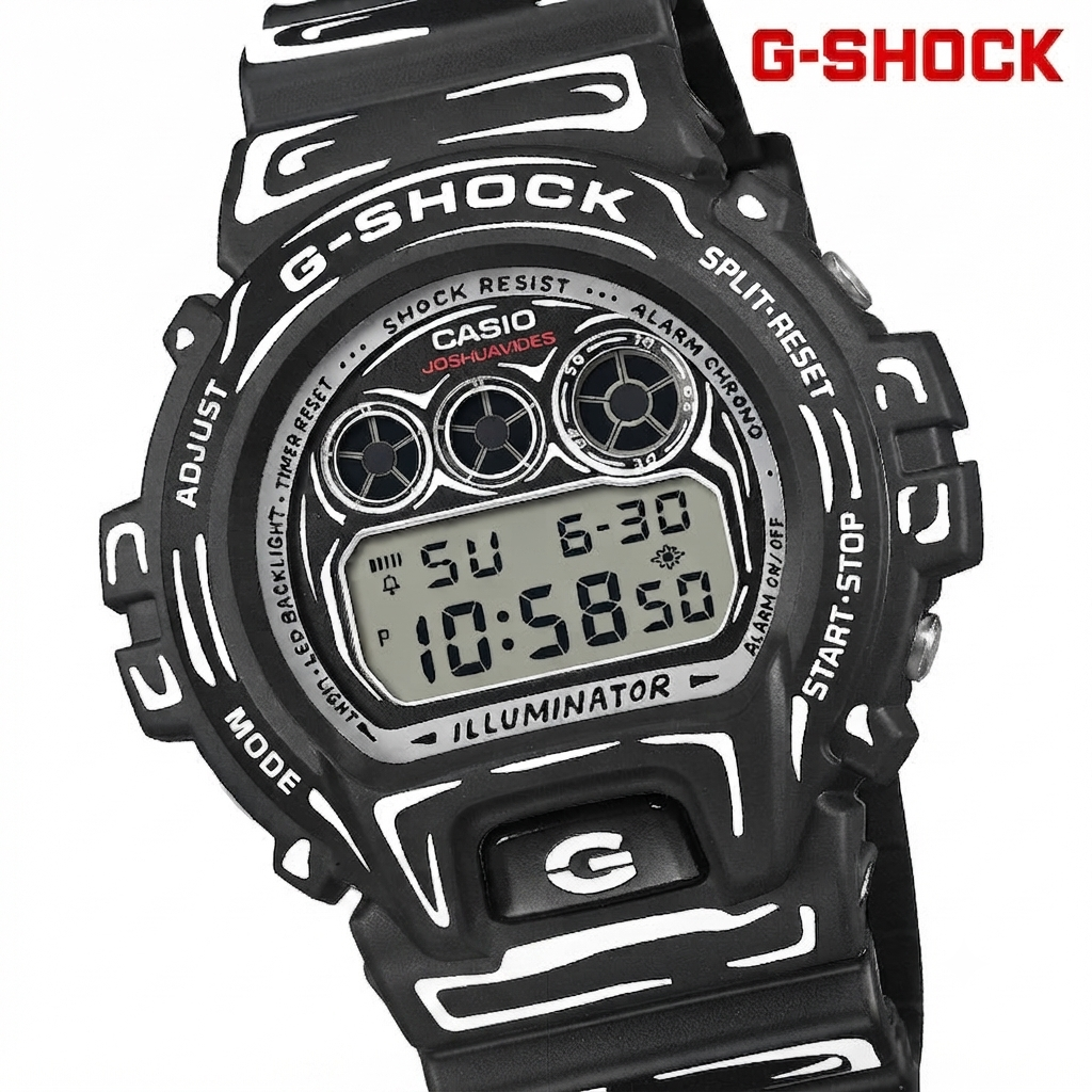 카시오 지샥 DW-6900JV-1 초경량 스포츠시계 - 상품 이미지