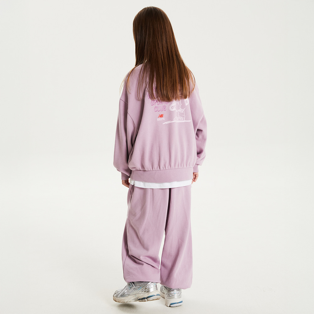뉴발란스키즈 [3PCS] 일러스트 스웻 세트 NK9YG4902U76 - 상세 이미지 4